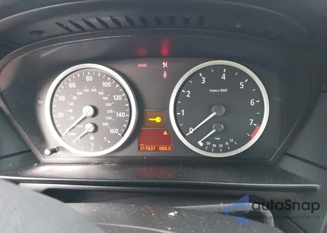 2007 BMW 525I from USA, damaged, VIN WBANE53537CW67906